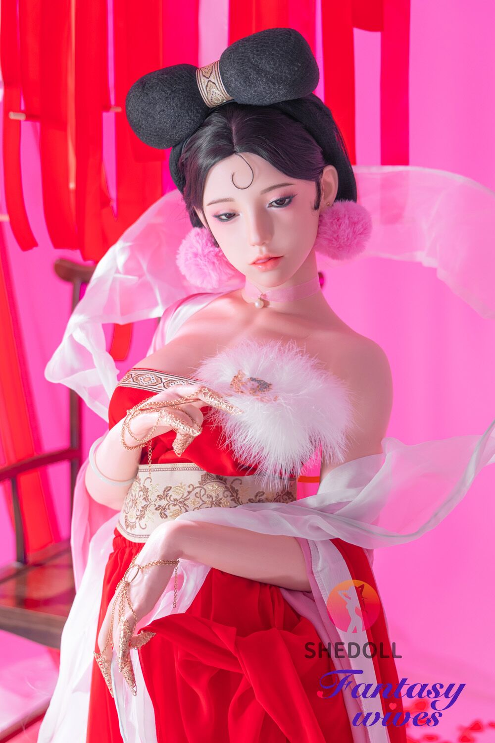 168cm (5ft6) D-cup Silicone Head Sex Doll - Su Yehuan - Image 1