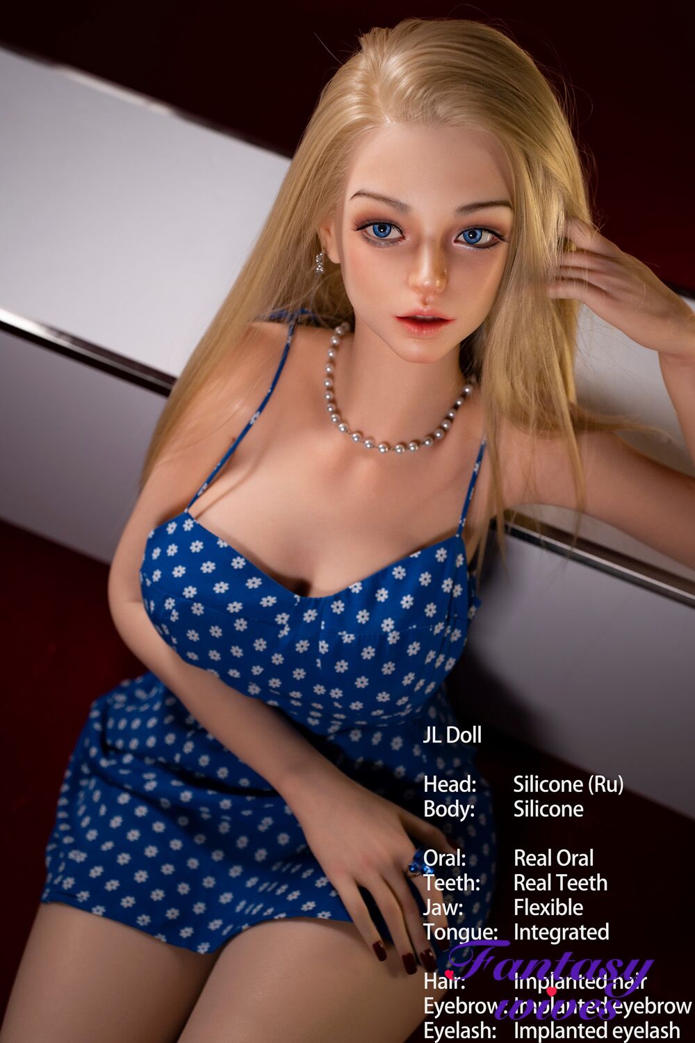 148cm (4ft10) E-cup Silicone Head Sex Doll - Ru - Image 1