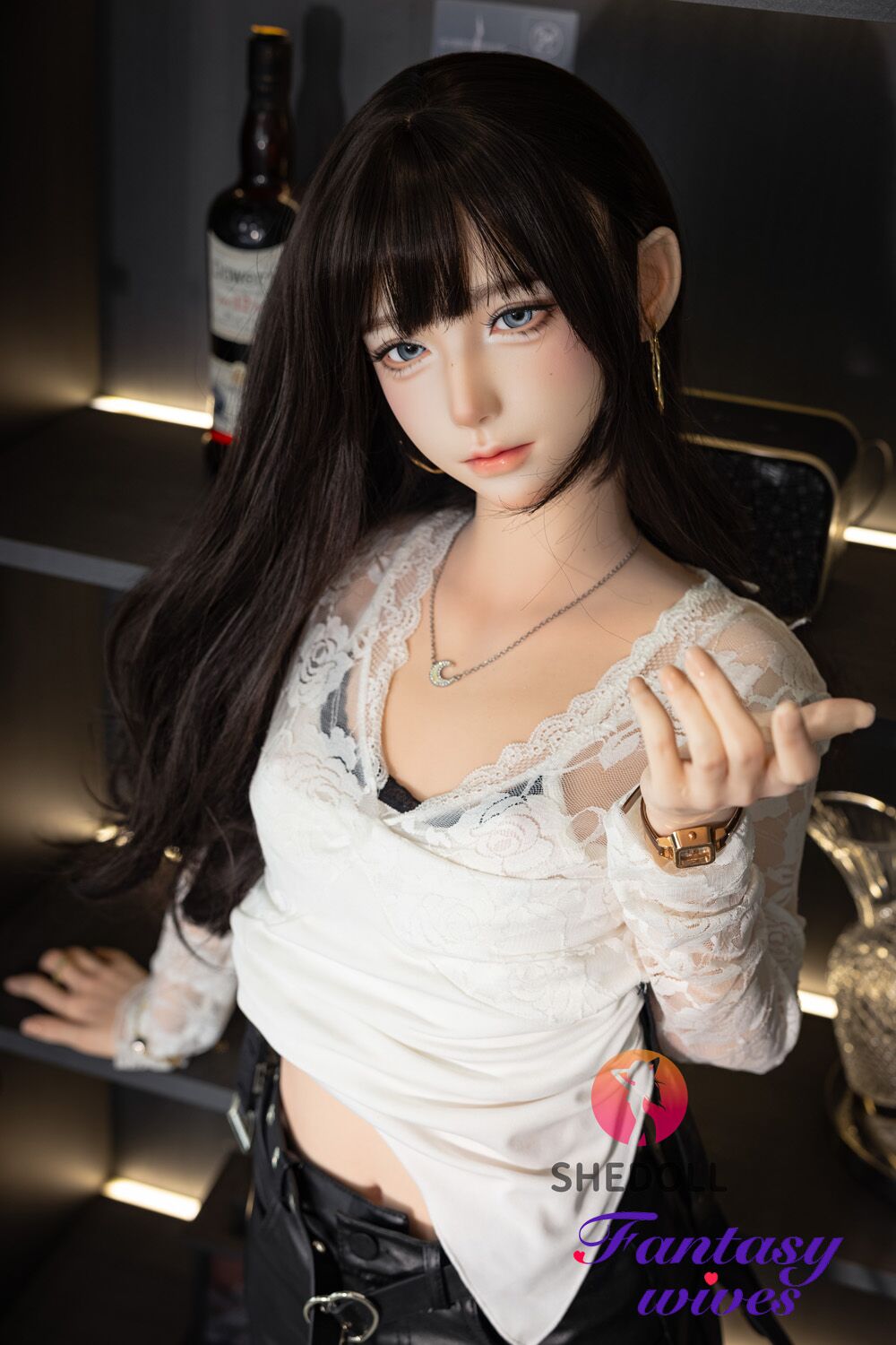 152cm (4ft12) A-cup Silicone Head Sex Doll - Jiang Xiaoli - Image 1