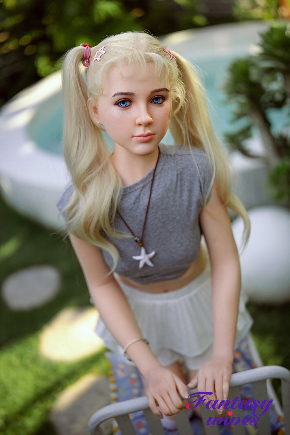 150cm (4ft11) A-cup Silicone Sex Doll - Mitena - Image 1