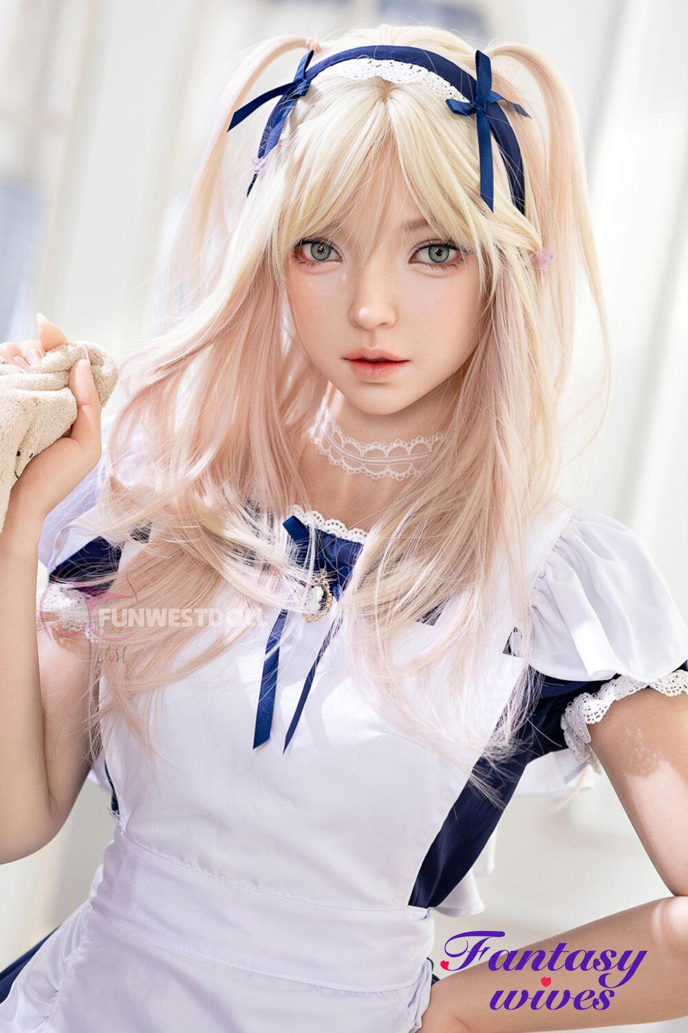 159cm (5ft3) A-cup Silicone Sex Doll – Giselle (Real Skin Texture Version) - Image 1