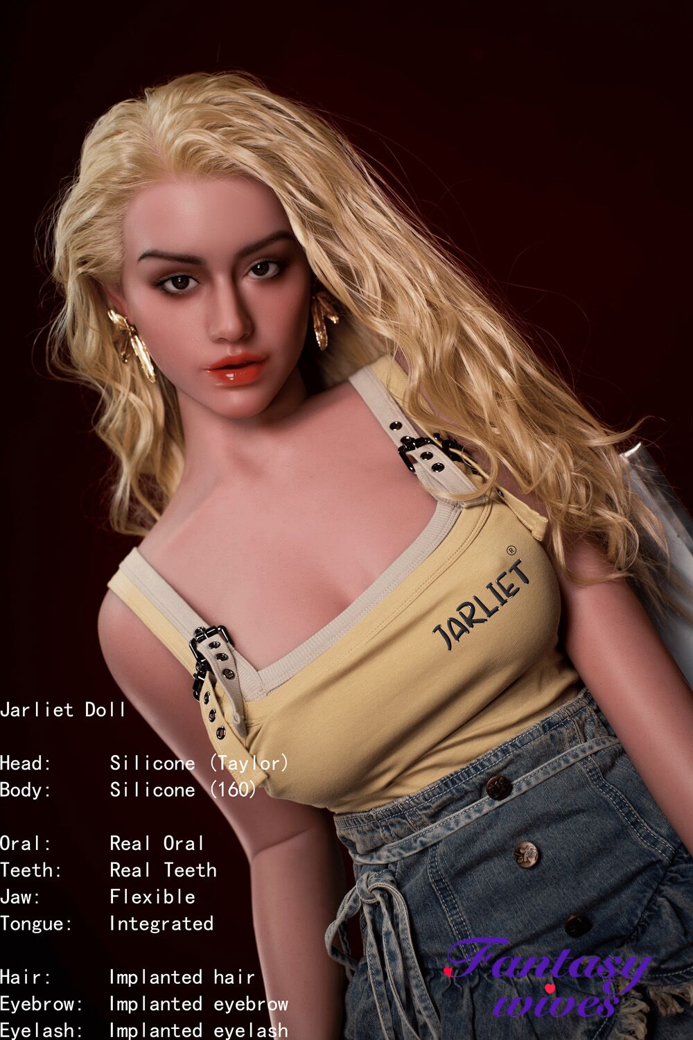 Jarliet Silicone Sex Doll Taylor 160cm C-cup - Image 1