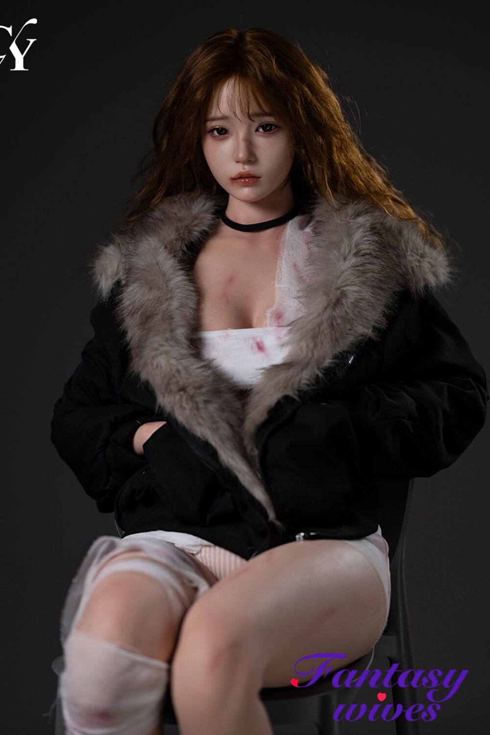 TOP-CY Silicone Head Sex Doll Liang 162cm E-cup - Image 1