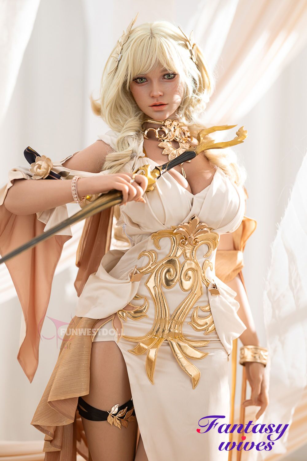 FunWest Silicone Sex Doll Bella 157cm G-cup (Real Skin Texture Version) - Image 1